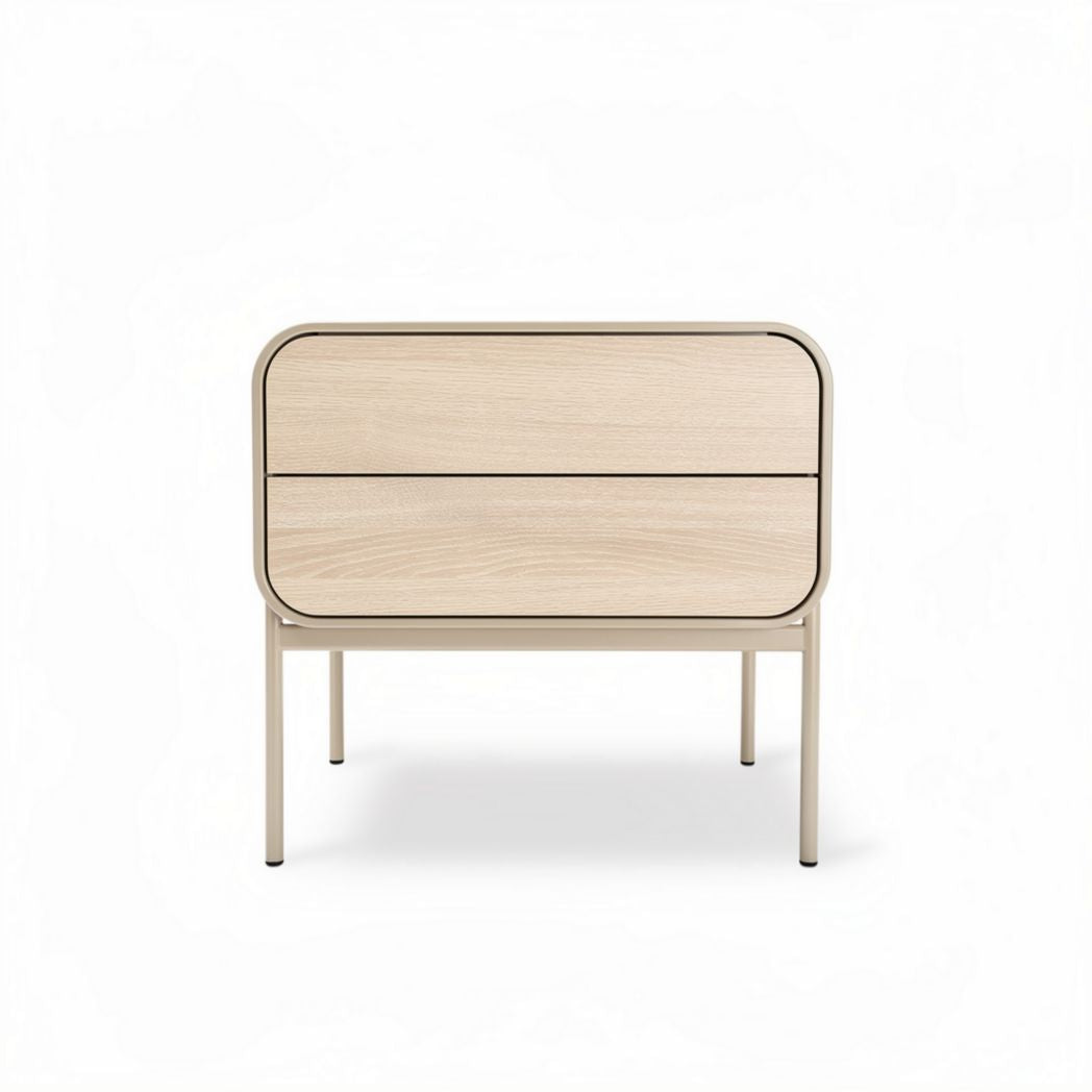 Commode avec tiroirs pour chambre en contreplaqué - 50 x 45 x 40