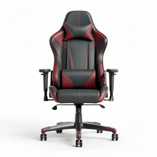 Chaise de bureau ergonomique pour espace de travail en cuir synthétique - 120 x 70 x 50